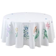Lenox Butterfly Meadow Garden Tablecloth, Multicolor, 70"W x 70"L