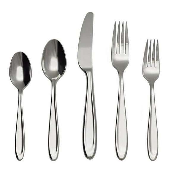 Lenox Cantera 20-Piece Glossy Cantera Stainless Flatware Sets Service for 4