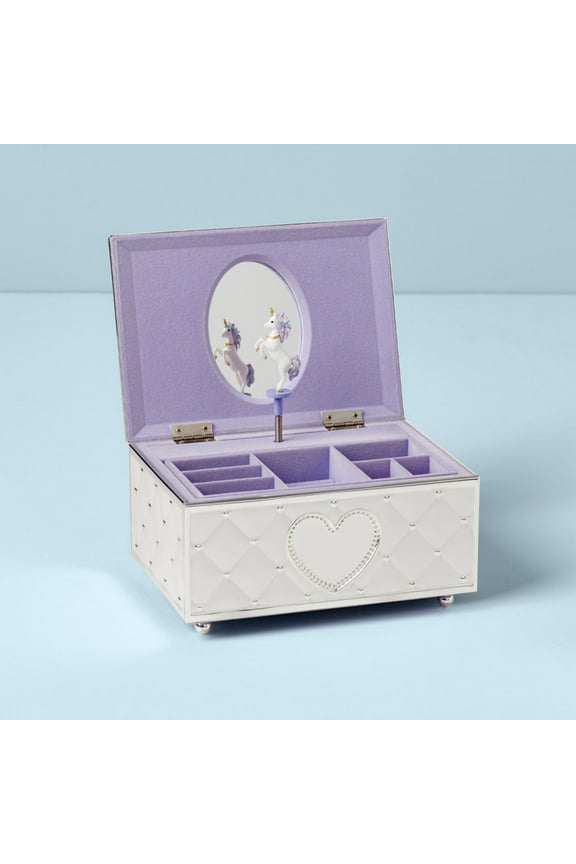 Childhood Memories Musical Unicorn Jewelry Box