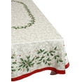 thumbnail image 1 of Lenox Christmas Golden Holly Tablecloth, 1 of 2