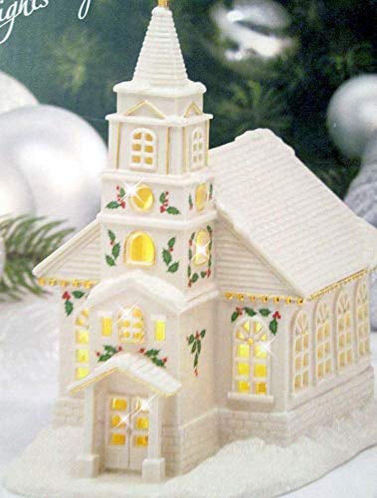 Lenox Christmas Village LED Church