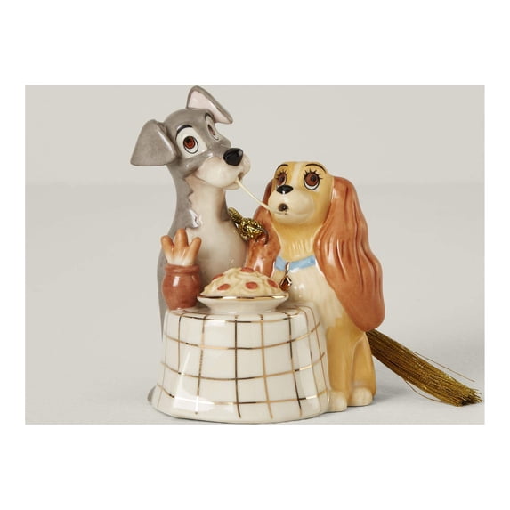 Lenox Disney Lady & The Tramp Ornament