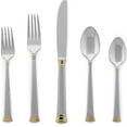 thumbnail image 1 of Lenox Eternal Gold Flatware 5-Piece Place Setting, Service for 1, Stainless - 9828092, 1 of 9