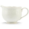 thumbnail image 1 of Lenox French Perle Sauce Pitcher, White, 1 of 6