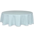 thumbnail image 1 of Lenox French Perle Solid Tablecloth, Ice Blue - 70"W x 70"L Round, 1 of 3