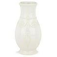 thumbnail image 1 of Lenox French Perle White Fluted Vase, 1 of 2