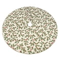 thumbnail image 1 of Lenox Golden Holly Tree Skirt, Multicolor, 52"W x 52"L, 1 of 4
