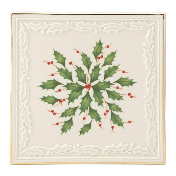 Lenox Holiday Carved Trivet