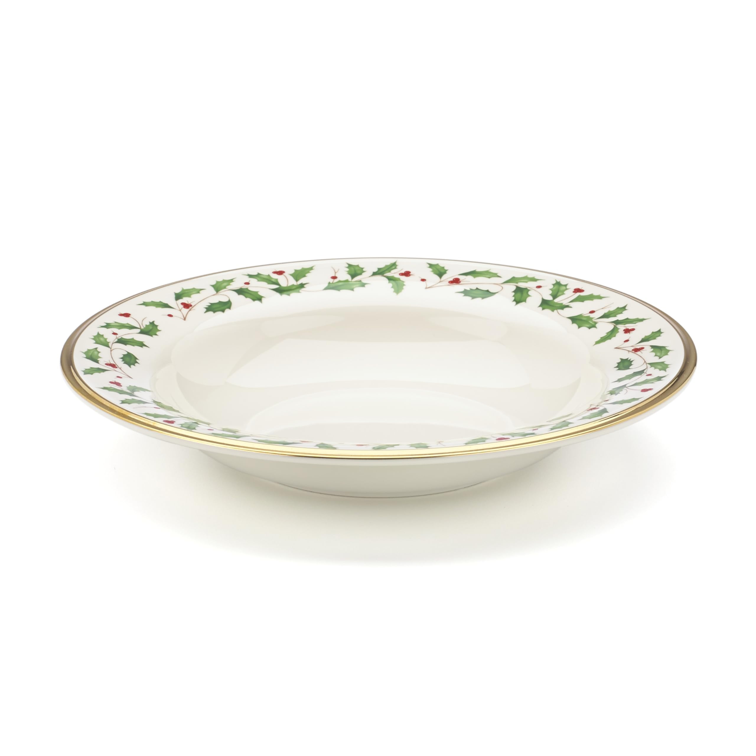 Lenox Holiday Dinnerware Pasta/Rim Soup Bowl 9"