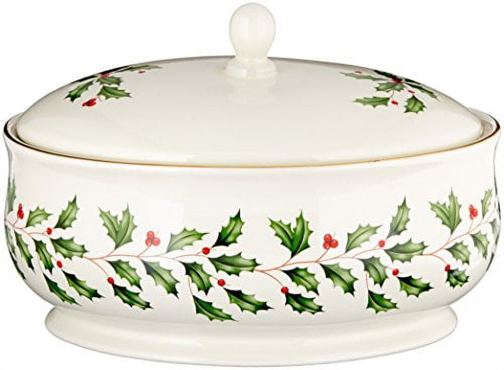 Lenox Holiday Covered Casserole 