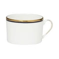 thumbnail image 1 of Lenox Kate Spade Library Lane Navy Cup, White, 1 of 3
