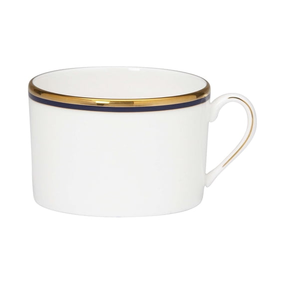 Lenox Kate Spade Library Lane Navy Cup, White
