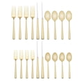 thumbnail image 1 of Lenox Kate Spade Malmo Gold 20-Piece Flatware Set, Metallic, 1 of 5