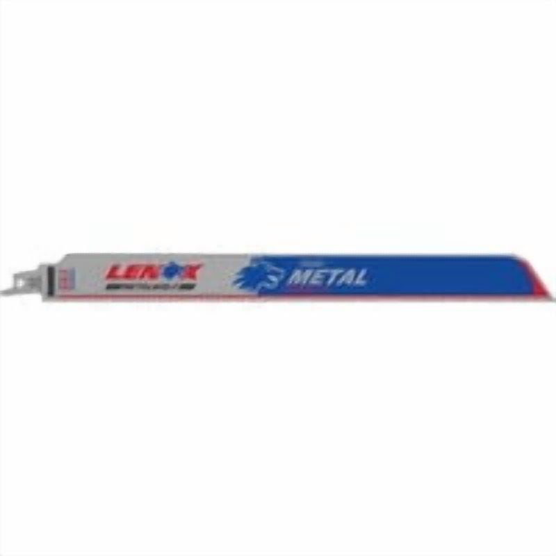 Lenox LXAR12108CT-1 Reciprocating Saw Blade - 1" Width x.050" Thick - 12" Length - 8 TPI - Carbide — Heavy-Duty Construction, Professional Use