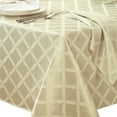 thumbnail image 1 of Lenox Laurel Leaf Tablecloth, Ivory - 70"W x 86"L, 1 of 3