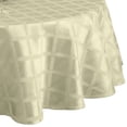 thumbnail image 1 of Lenox Laurel Leaf Tablecloth, Ivory - 70"W x 86"L Oval, 1 of 3