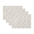 thumbnail image 1 of Lenox Laurel Leaf Reversible Placemats, Set of 4, Platinum - 13"W x 18"L, 1 of 4
