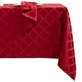 thumbnail image 1 of Lenox Laurel Leaf Tablecloth, Red - 70"W x 122"L, 1 of 4