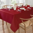 thumbnail image 1 of Lenox Olivia Tablecloth, Red - 60"W x 84"L, 1 of 3