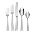 thumbnail image 1 of Oneida Amsterdam 45-Piece Satin 18/0 Stainless Steel Flatware Set (Service for 8), 1 of 4