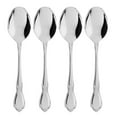 thumbnail image 1 of Lenox Oneida Chateau Dinner Spoons 4-Piece Set, Stainless Steel, Mirror Finish Silverware, 1 of 1