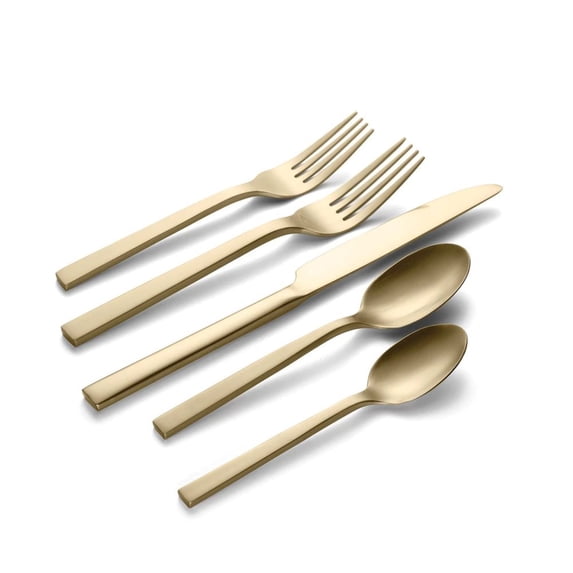 Lenox Oneida Chef'S Table Champagne 20-Piece Flatware Set, Stainless Steel