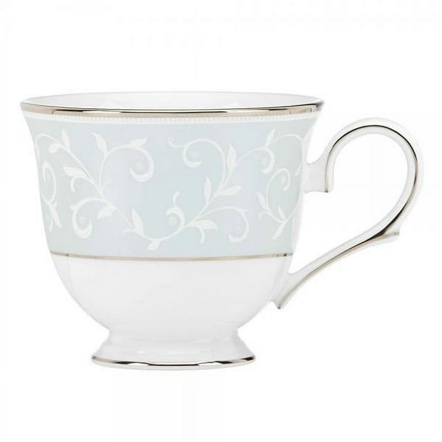 Lenox Opal Innocence Blue Tea Cup, White