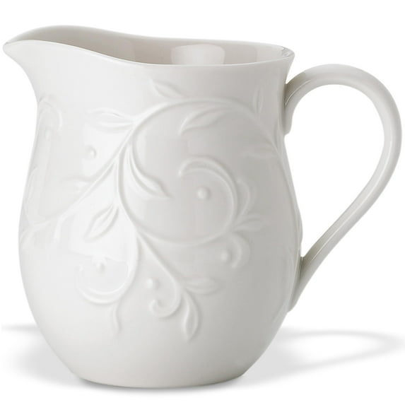 Lenox Opal Innocence Carved Creamer