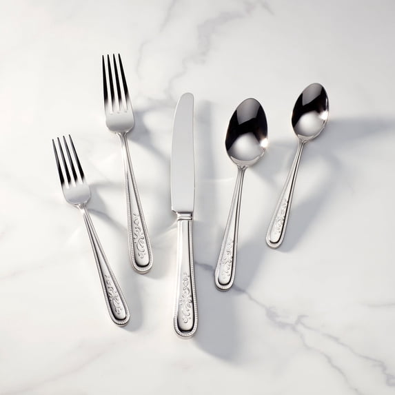 Lenox Opal Innocence 5-Piece Flatware Set