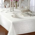 thumbnail image 1 of Lenox Opal Innocence Tablecloth, White - 60"W x 140"L, 1 of 5