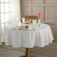 thumbnail image 1 of Lenox Opal Innocence Tablecloth, Platinum - 90"W x 90"L Round, 1 of 3