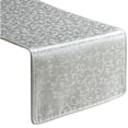 thumbnail image 1 of Lenox Opal Innocence Reversible Table Runner, Platinum - 14"W x 70"L, 1 of 3