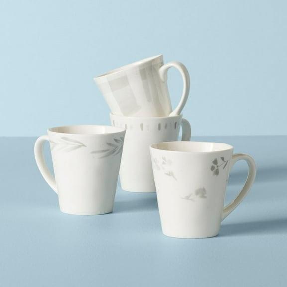 Lenox Oyster Bay Mugs Assorted, Set Of 4