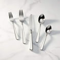 thumbnail image 1 of Lenox Pearl Platinum Flatware 20 Piece Set, Service for 4, 1 of 2