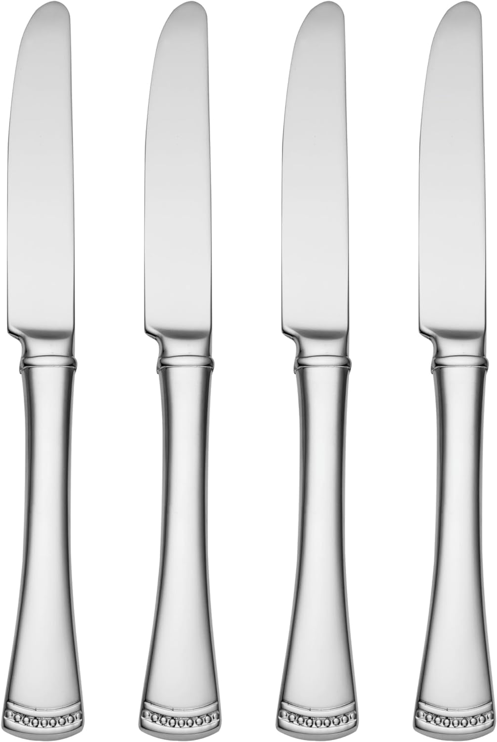 Amazon.com: Lenox Monogrammed Portola Silver 12-Piece  Lenox Silver Knives Set display picture 1