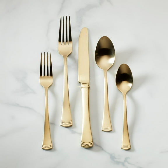 Lenox Portola Gold 20-Piece Flatware Set, Service for 4