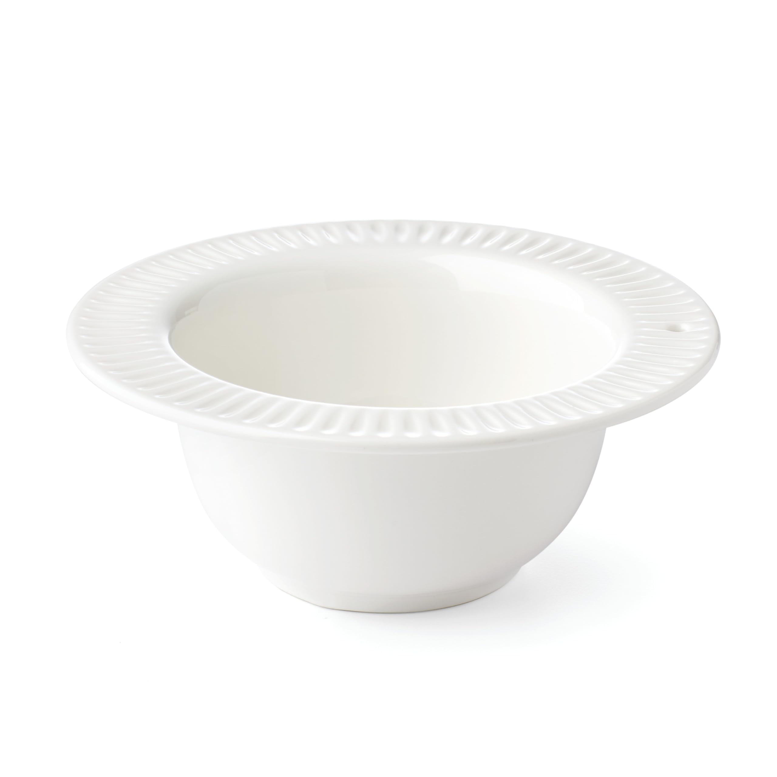 Lenox Profile Poppers Small Round Bowl, 1.19, White
