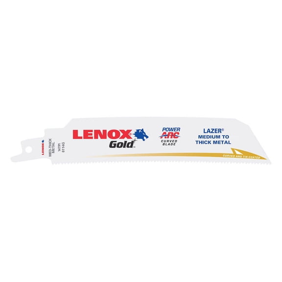 Lenox Reciprocating Saw Blade,14Tpi,Pk5 614G