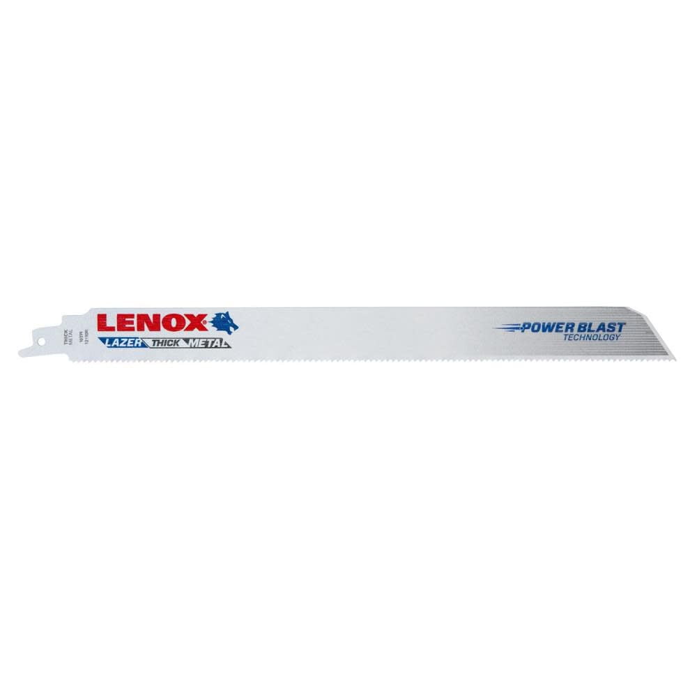 Lenox Reciprocating Saw Blade B12110R 12In X 1In X .042In X 10 Tpi 25Pk