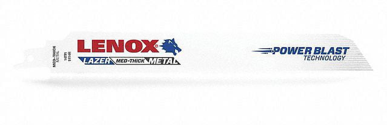 Lenox Reciprocating Saw Blade,TPI 14,PK50  22766OSB9114R