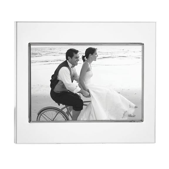Lenox Reed And Barton Addison Silverplate Photo Frame, 4"X6", Metallic