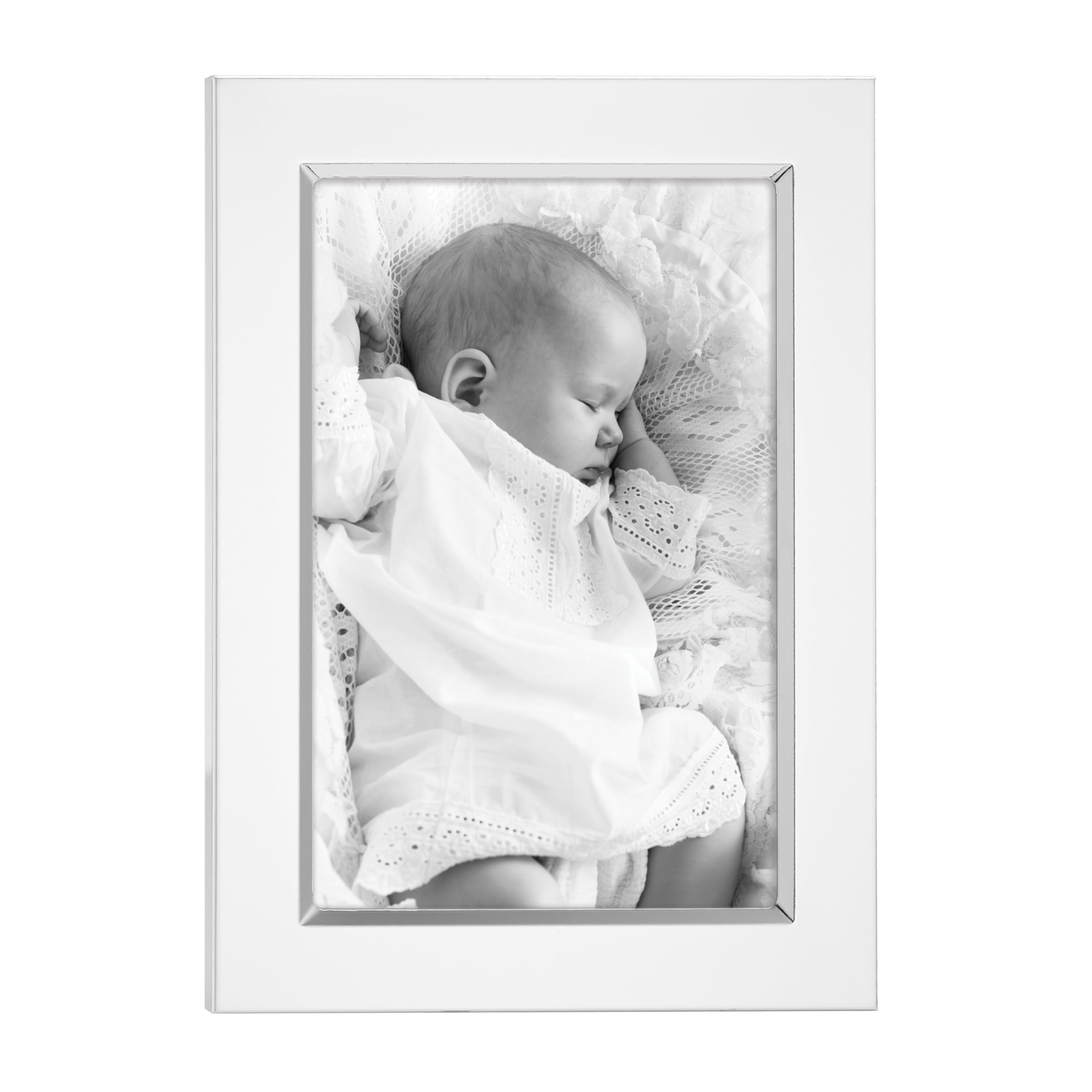 Reed & Barton Silver Plated 4x6 Classic Picture Frame