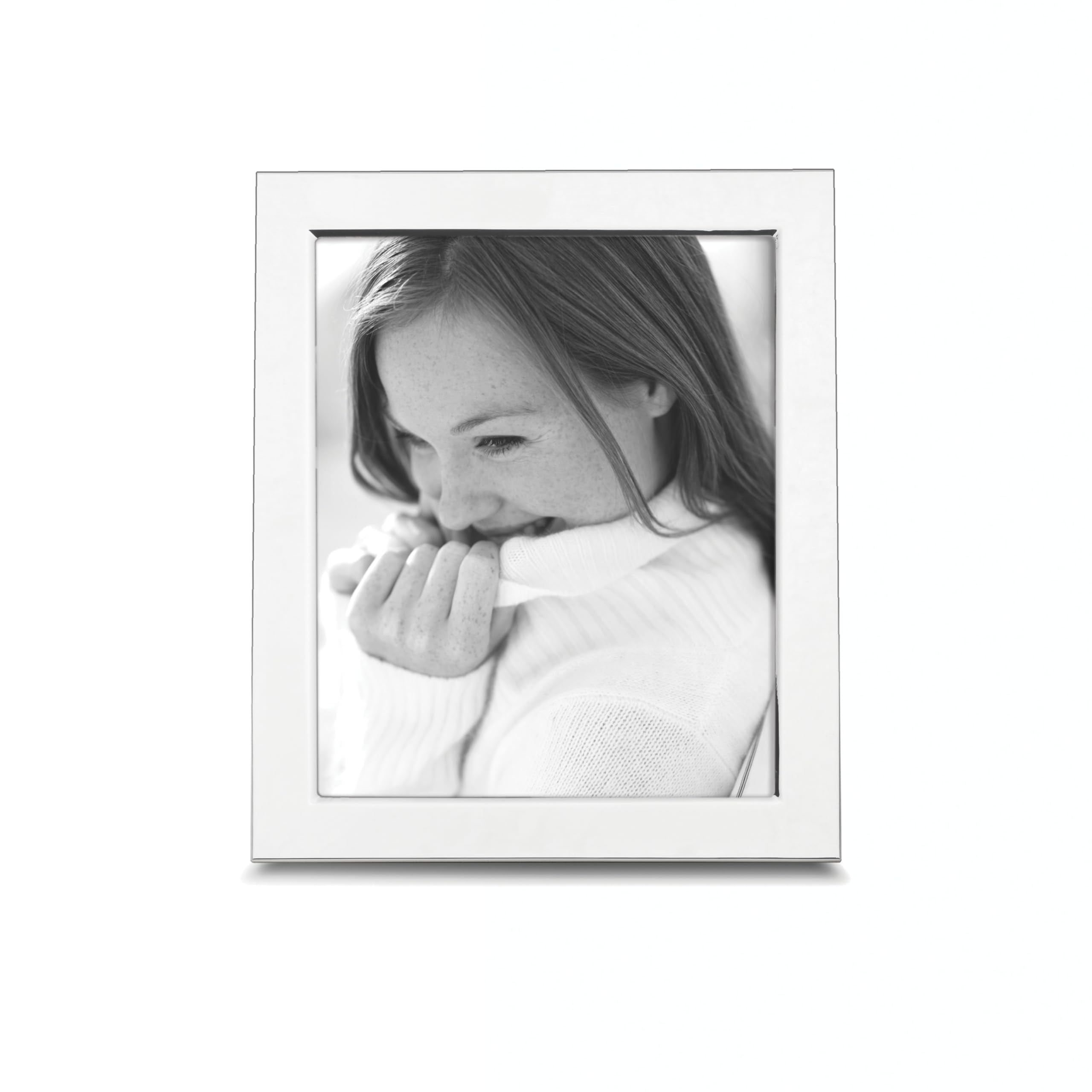Classic Silver-Plated 8x10 Tabletop Picture Frame