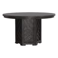 thumbnail image 1 of Lenox Round Wood Dining Table in Gray by Samuel Lawrence, 1 of 10