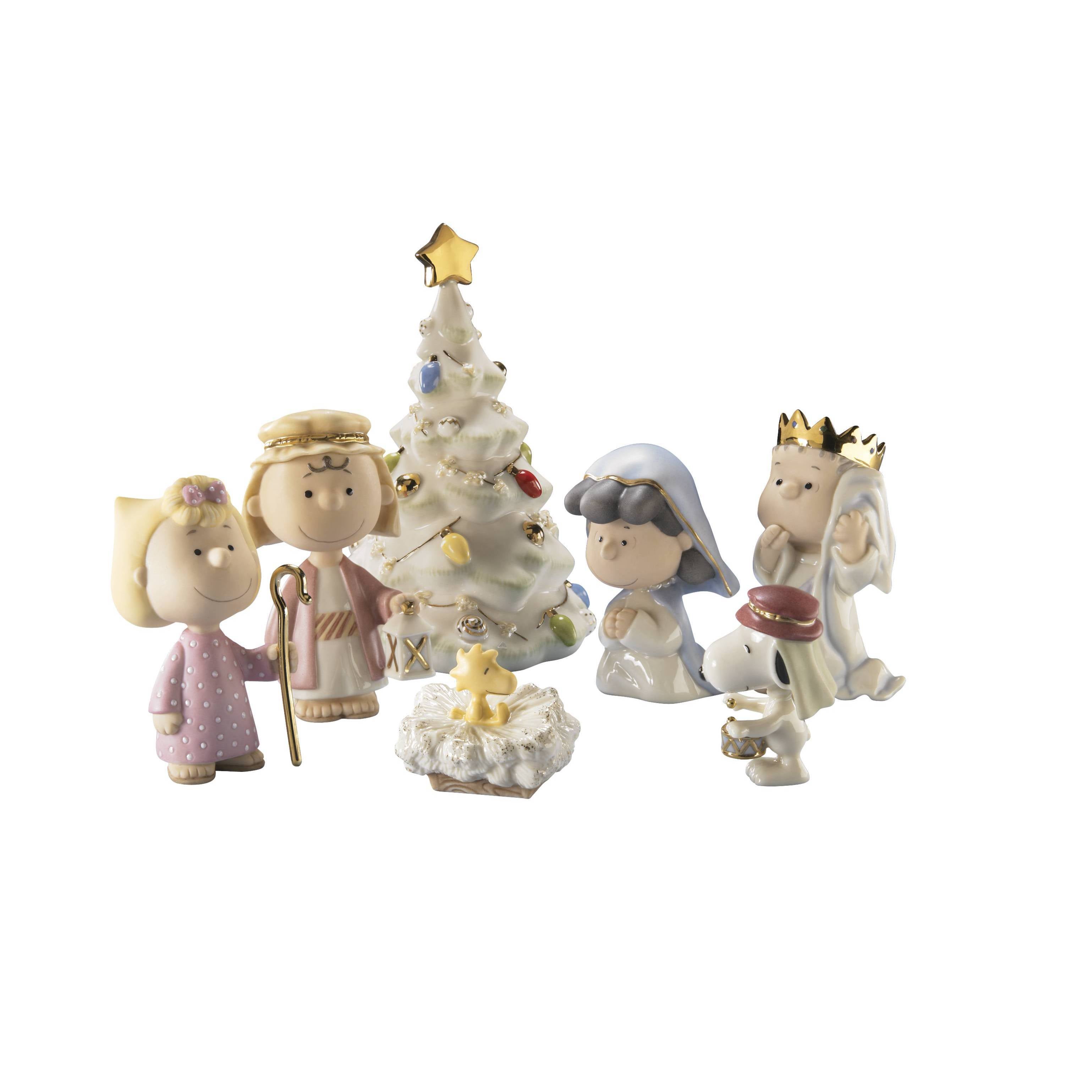 Peanuts 7-Piece Christmas Pageant Figurines – Lenox Corporation