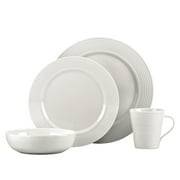 Lenox Tin Can Alley Seven Degree White Porcelain Bone China 4-Piece Place Setting (Service for 1)