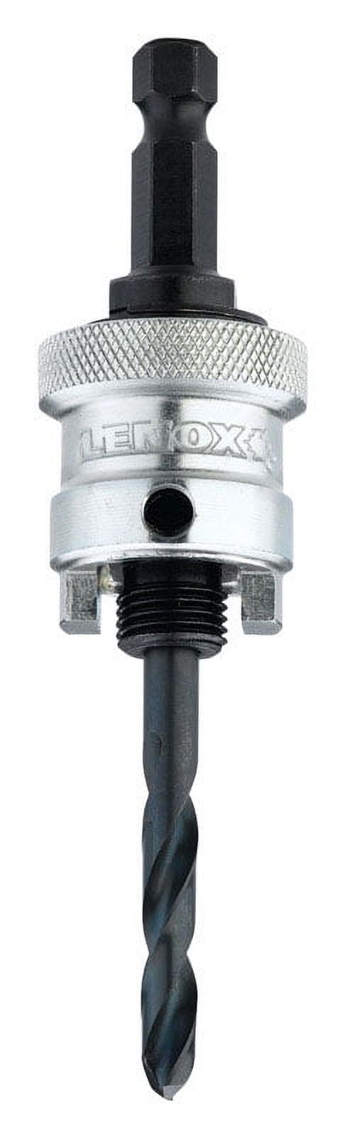 Lenox Snap-Back 3/8 in. x 7-1/2 in. L Steel Drill Bit Arbor 1 pc.