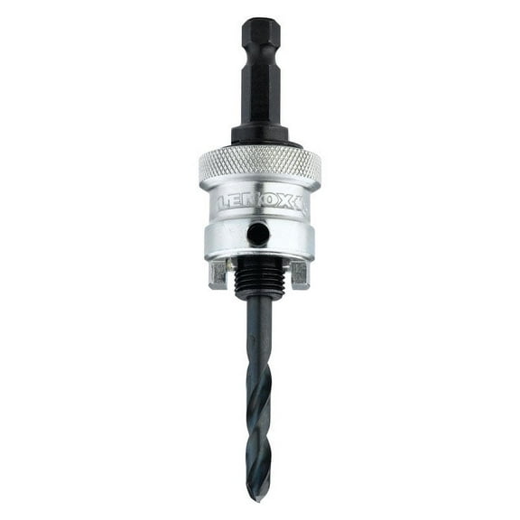 Lenox Tools 1779669 5L Snap Back Arbor with 3-1/4-Inch Pilot Drill Bit for Hole Saws