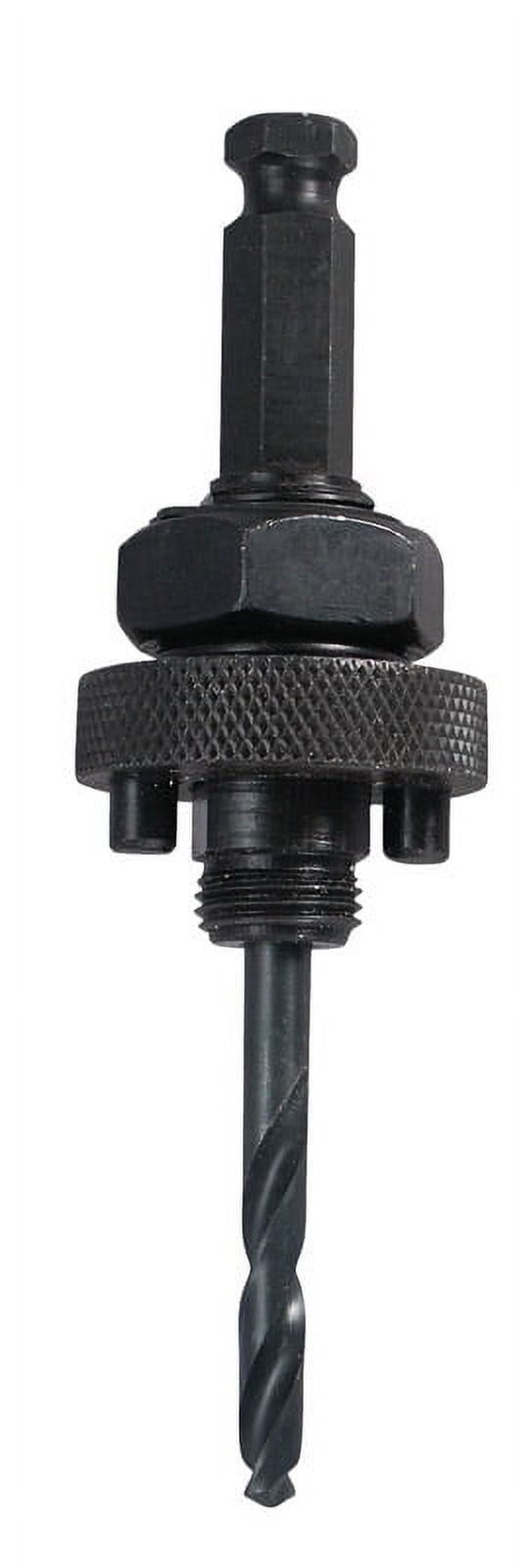 Lenox 3-1/4 in. Dia. x 1.5 in. L Carbon Steel Hole Saw Arbor 1/2 in. 1 ...