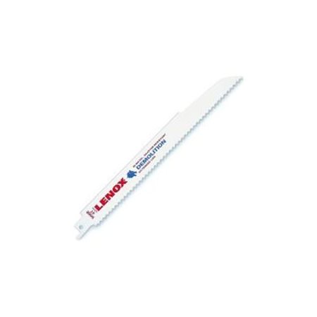 Lenox Tools 22763OSB966R Bi-Metal Demolition Reciprocating Saw Blades, 6-Inch...